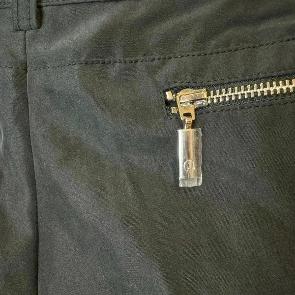 NWT Stella & Jamie Wide Leg Flare Black Trouser Size L - Picture 7 of 8